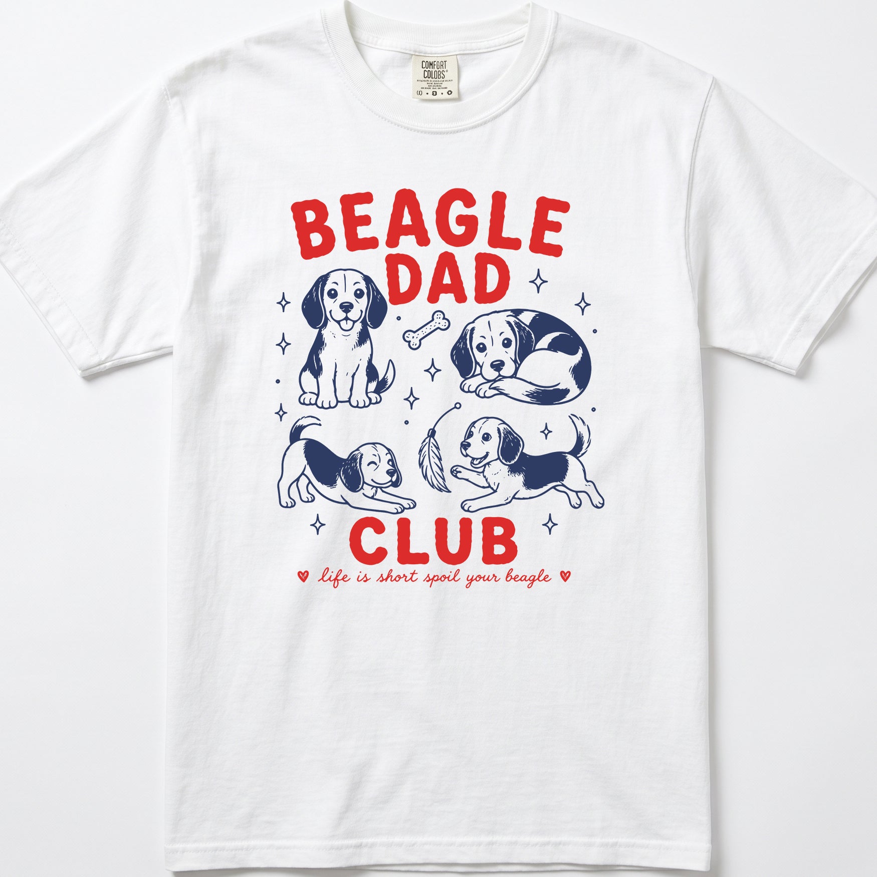 Beagle Dad Club Comfort T-shirt