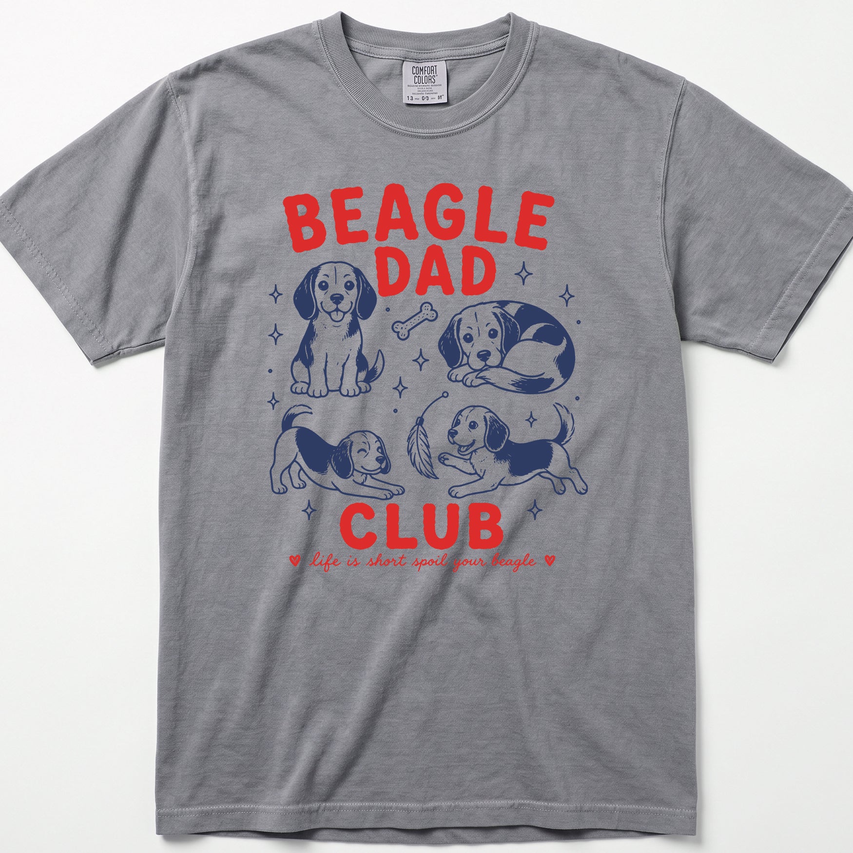 Beagle Dad Club Comfort T-shirt