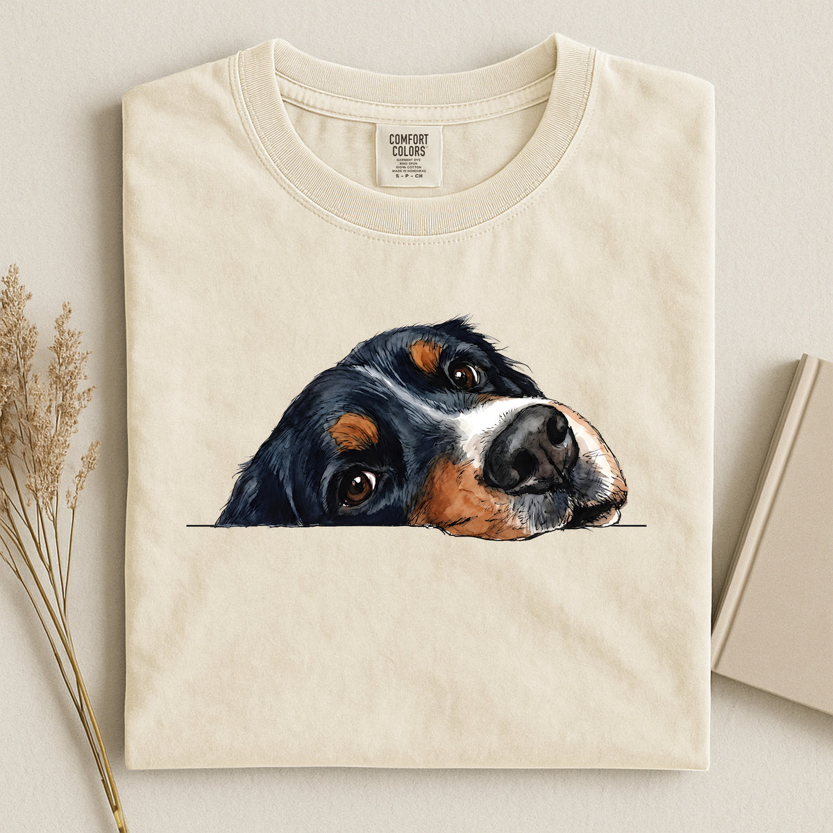 Bernese Moutain Face Comfort T-shirt