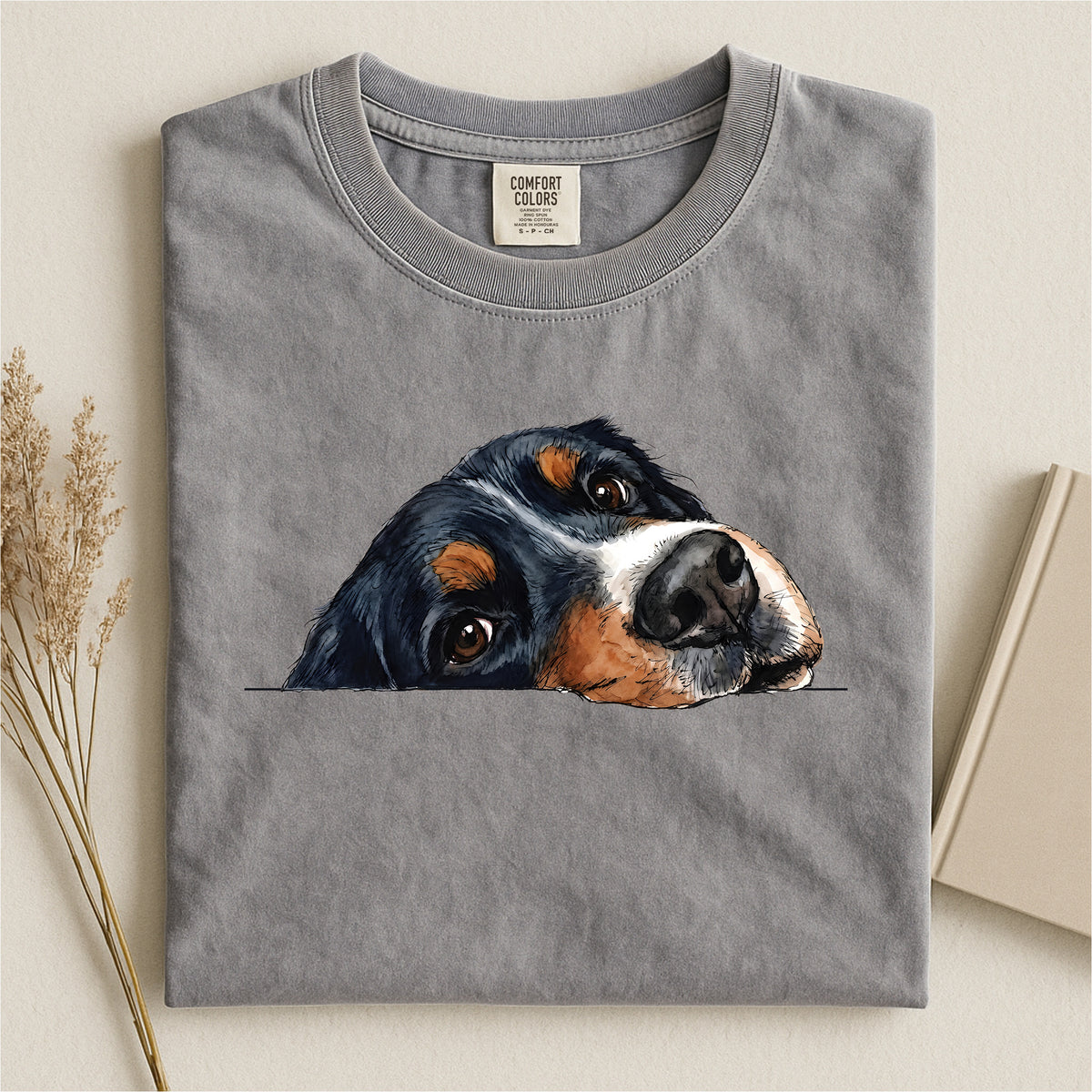 Bernese Moutain Face Comfort T-shirt