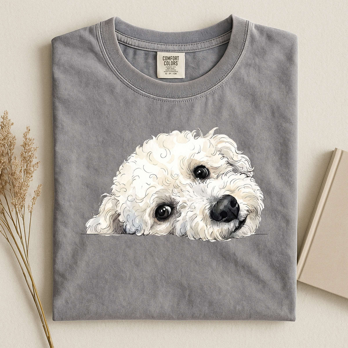Bichon Frise Face Comfort T-shirt