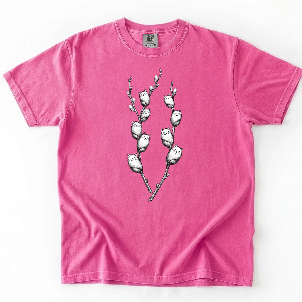 Blooming Kitties Comfort Color Unisex T-shirt