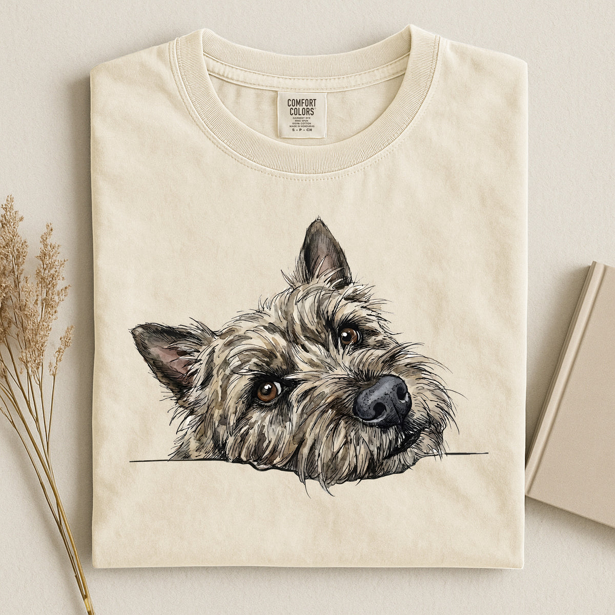 Cairn Terrier Face Comfort T-shirt