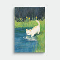 Cat In The Field Canvas - Best Cat Canvas