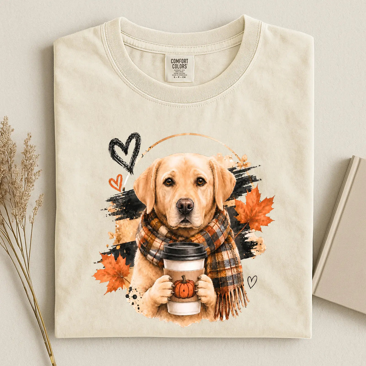 Cozy Labrador Comfort Color Unisex T-shirt