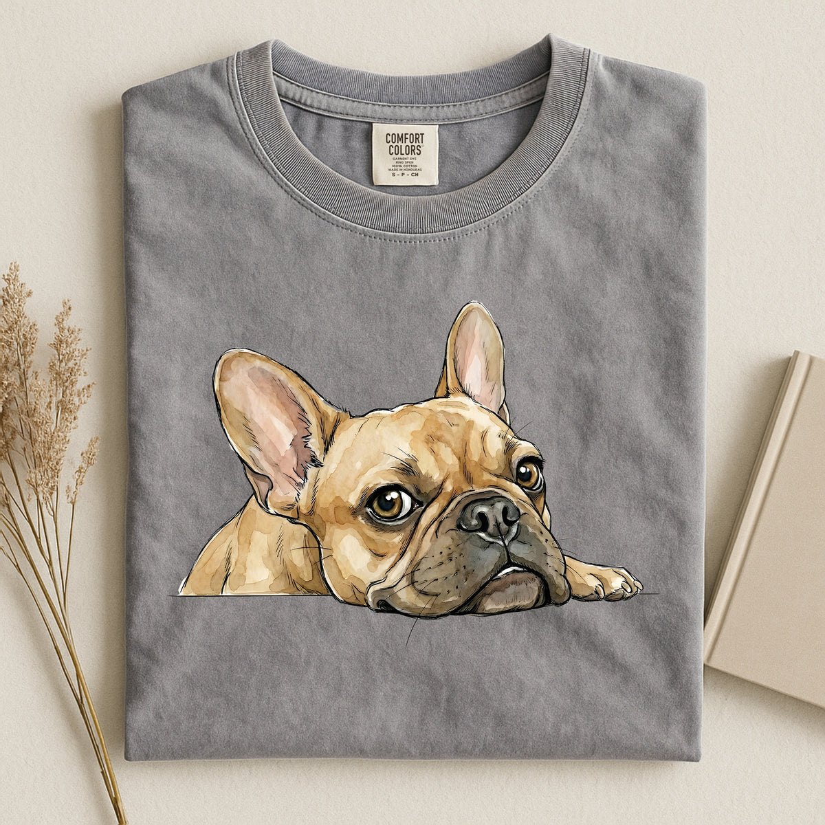 French Bulldog Face Comfort T-shirt
