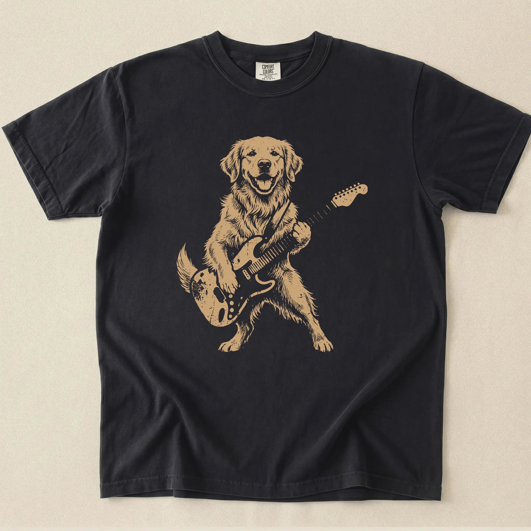 Funny Golden Rock Comfort Color T-shirt