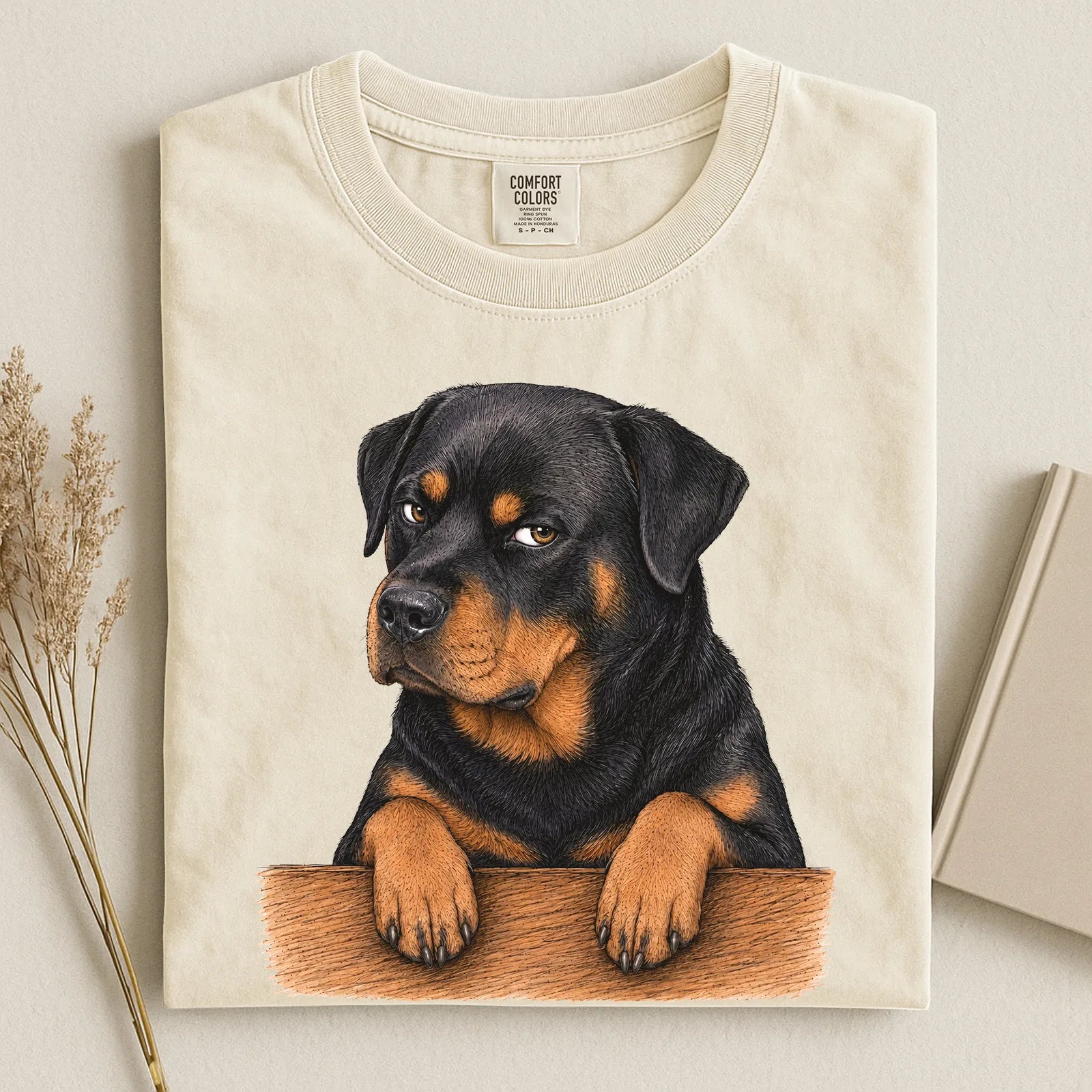 Gumpy Rottweiler Comfort Color Unisex T-shirt