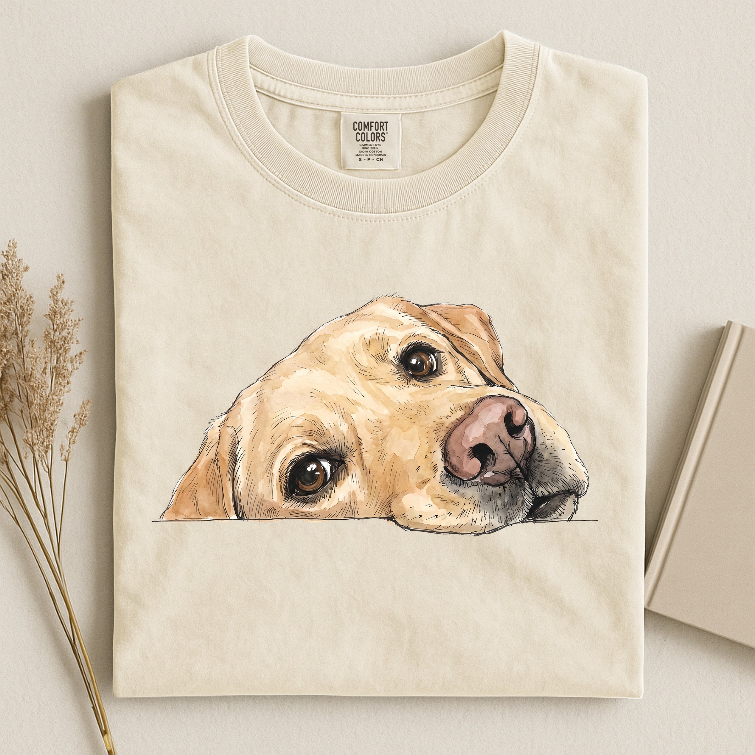 Labrador Face Comfort T-shirt