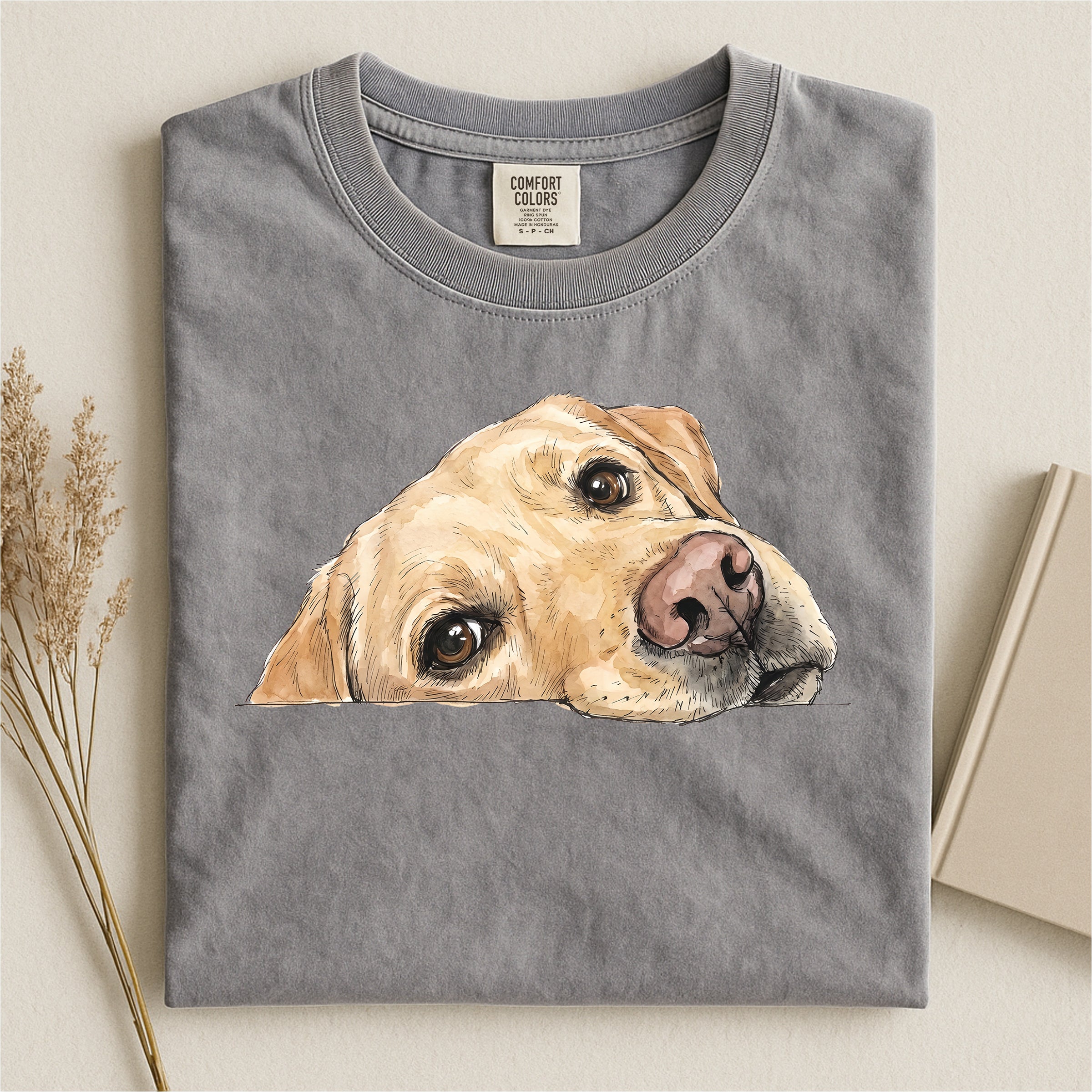 Labrador Face Comfort T-shirt