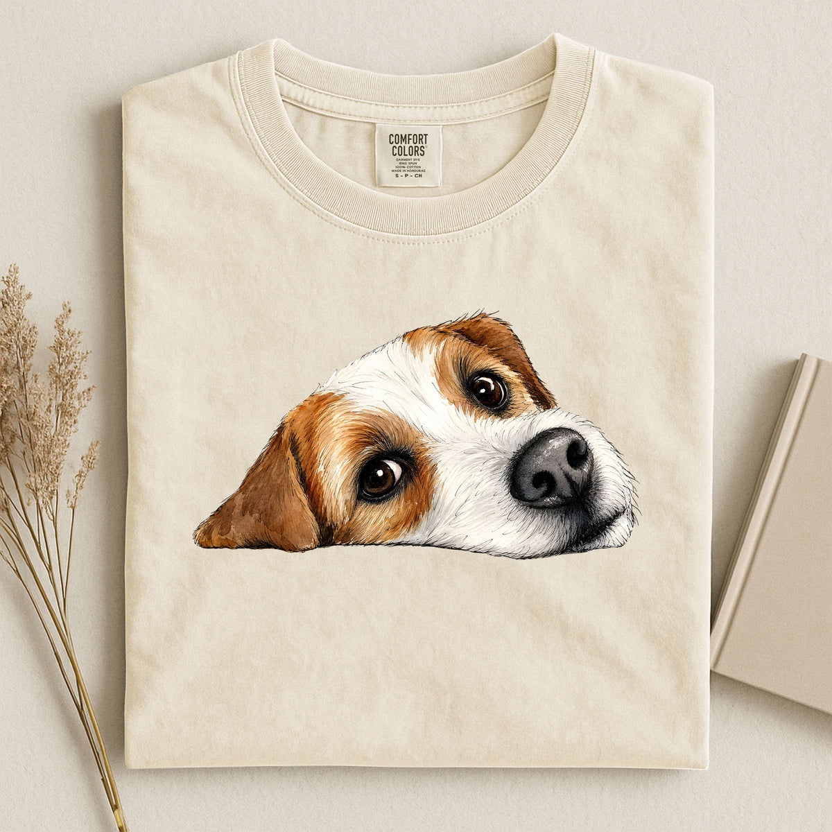 Russell Terrier Face Comfort T-shirt