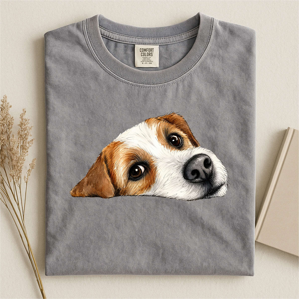 Russell Terrier Face Comfort T-shirt