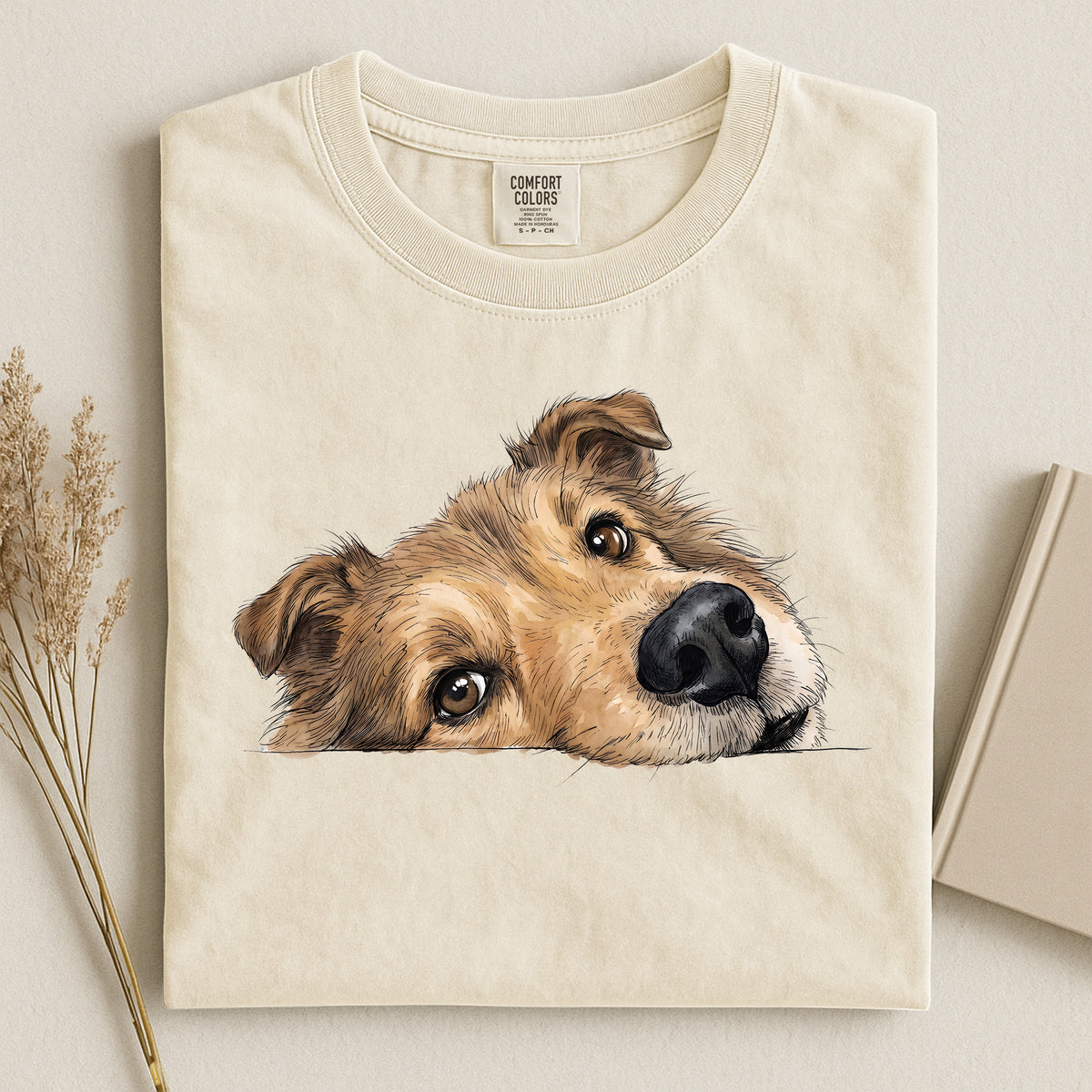 Shetland Sheepdog Face Comfort T-shirt