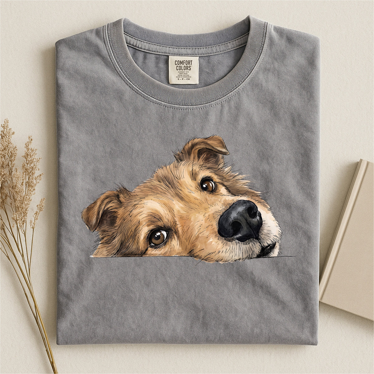 Shetland Sheepdog Face Comfort T-shirt
