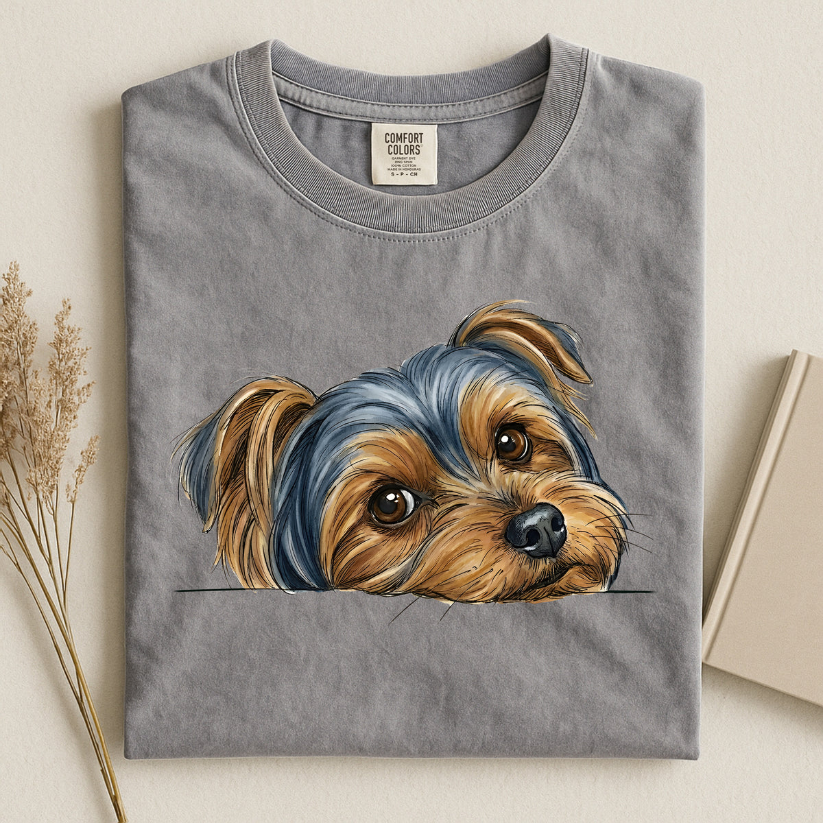Yorkshire Terrier Face Comfort T-shirt