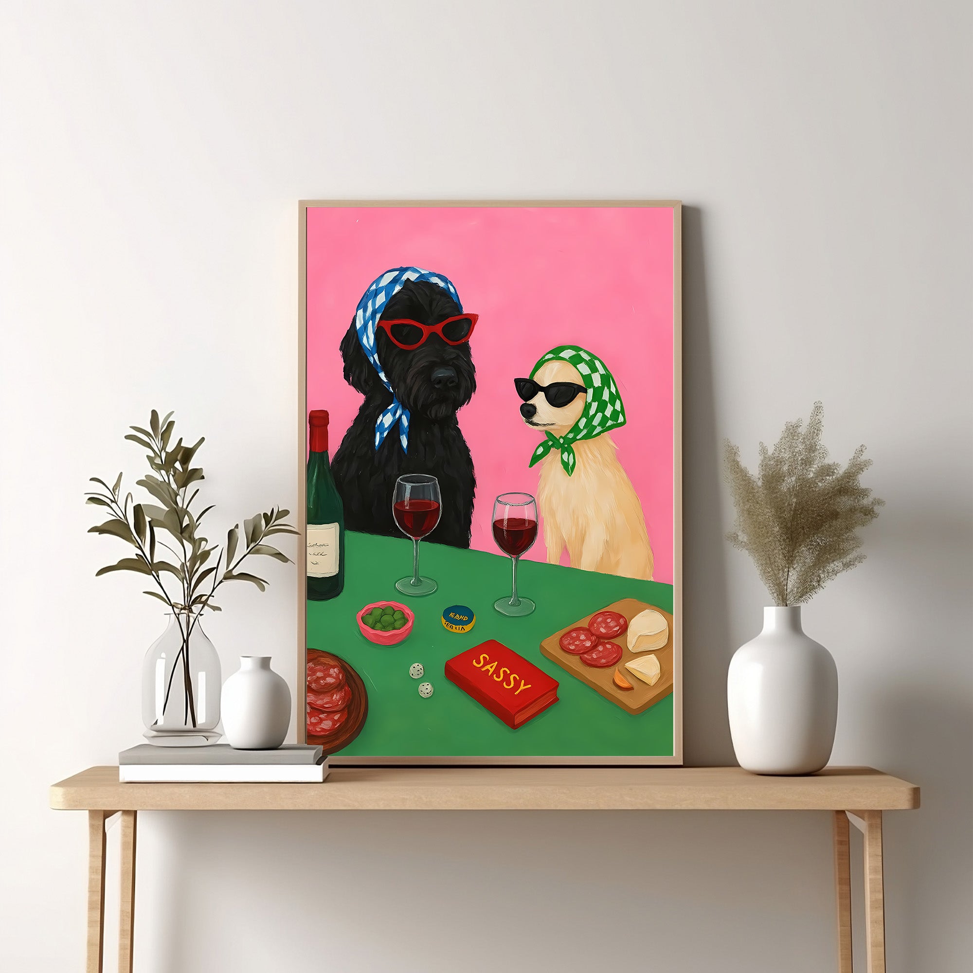 Dog Lady Poster
