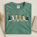Cat Walk On The Street - Cat Comfort T-shirt