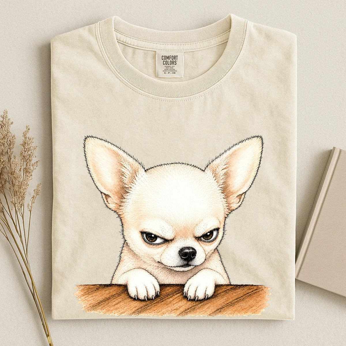 Grumpy Chihuahua Comfort Color Unisex T-shirt