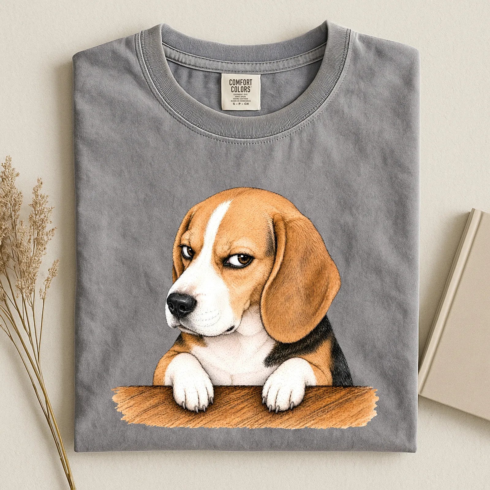 Gumpy Beagle Comfort Color Unisex T-shirt