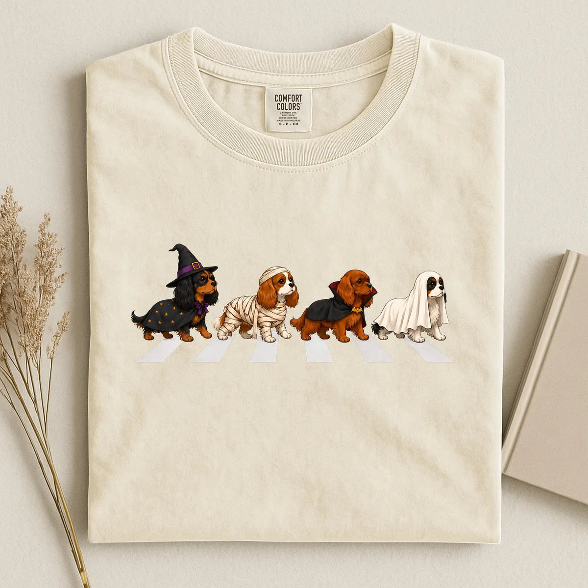 Halloween Cavalier Costumes Comfort Color Unisex T-shirt