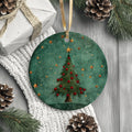 Green Christmas Tree Ornament - Christmas Ornament