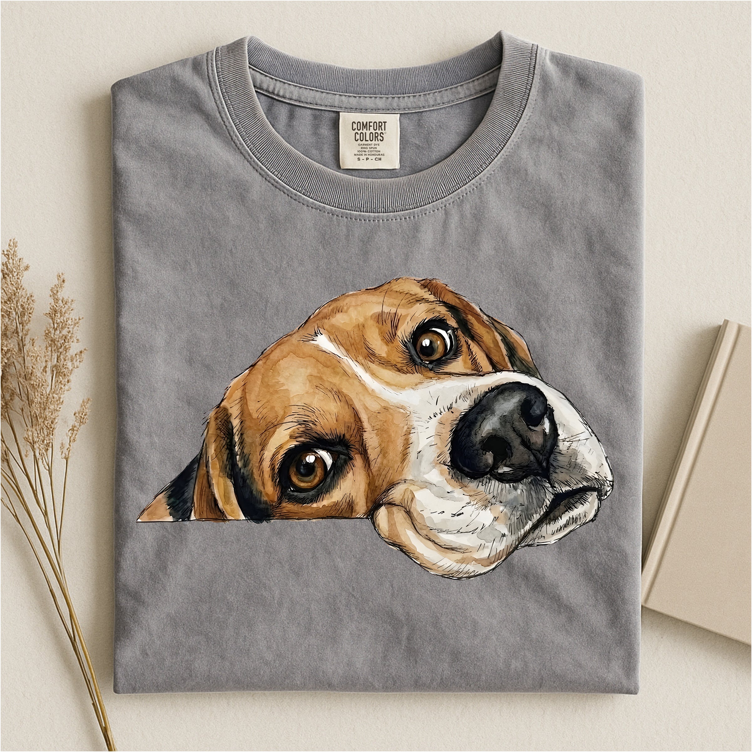 Beagle Face Comfort T-shirt