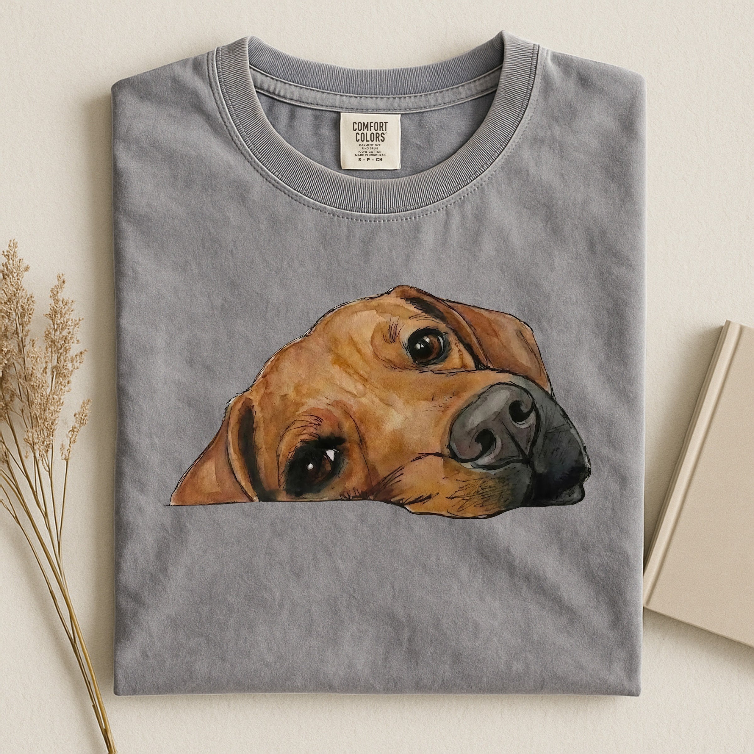 Dachshund Face Comfort T-shirt