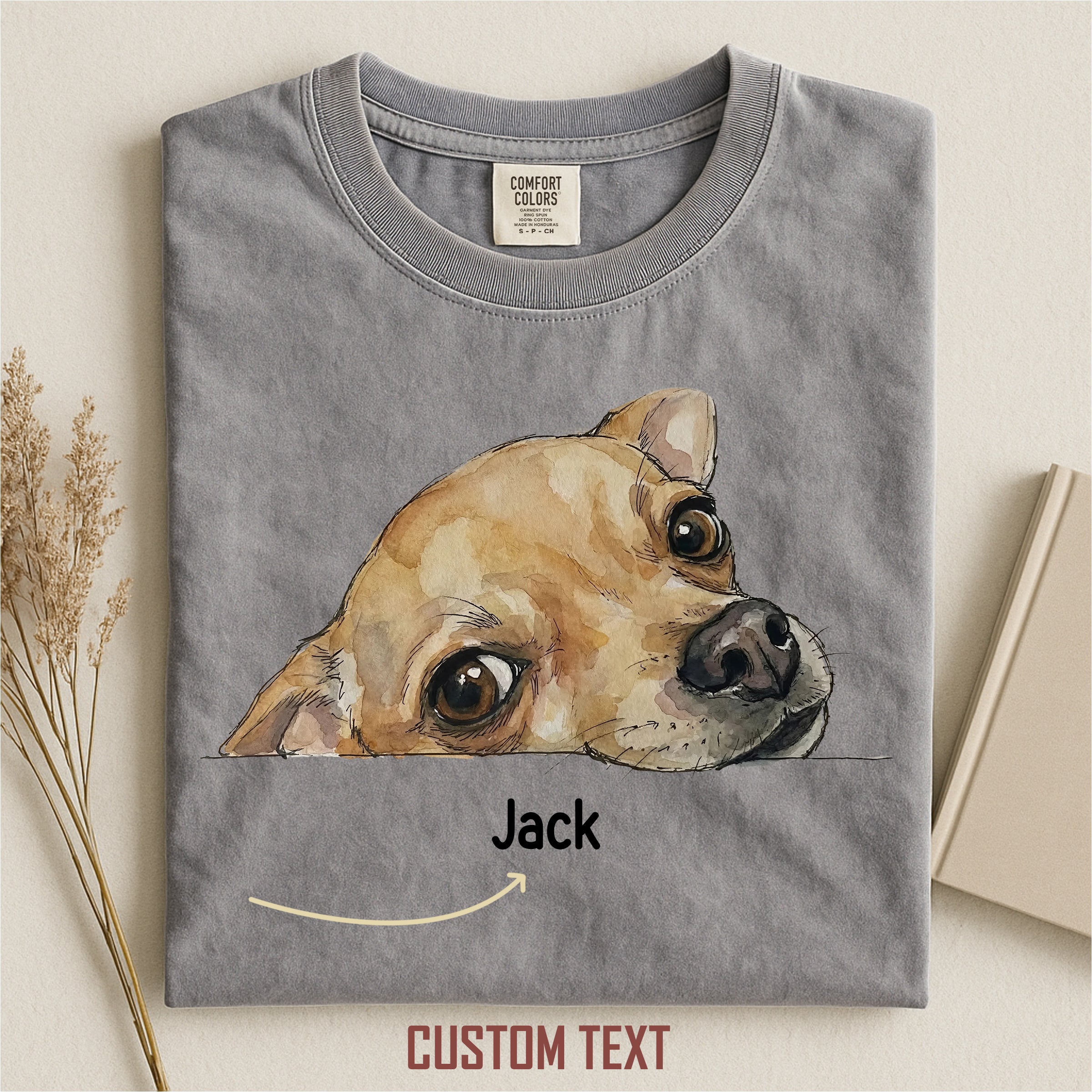 Chihuahua face Comfort T-shirt