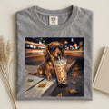 Dachshund milk tea Comfort T-shirt