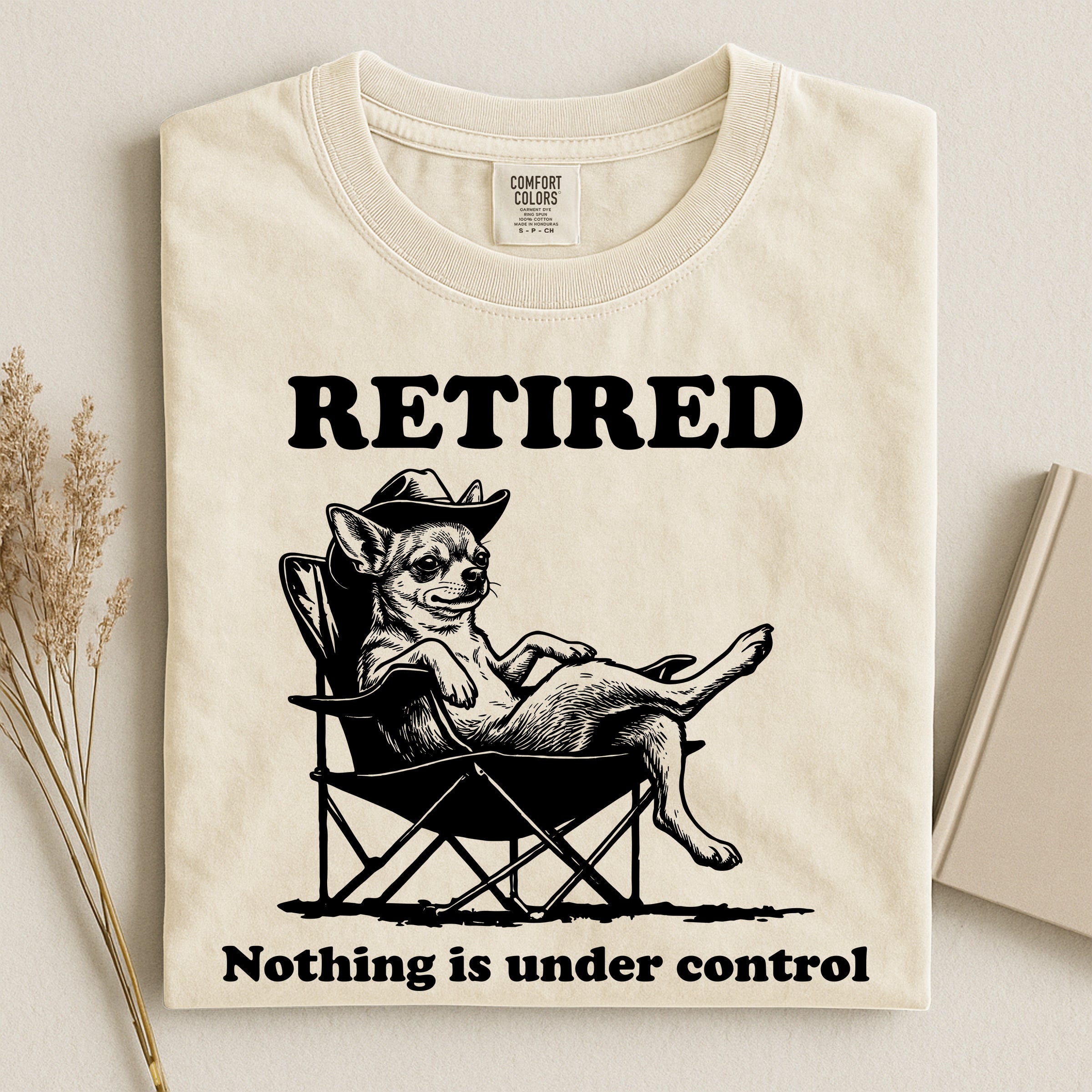 Chihuahua Retired Comfort T-shirt