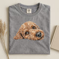 Poodle Face Comfort T-shirt