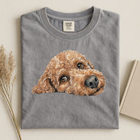Poodle Face Comfort T-shirt