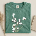 Cat Flower Comfort T-shirt