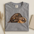 Dachshund Face Comfort T-shirt