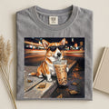 Corgi milk tea Comfort T-shirt