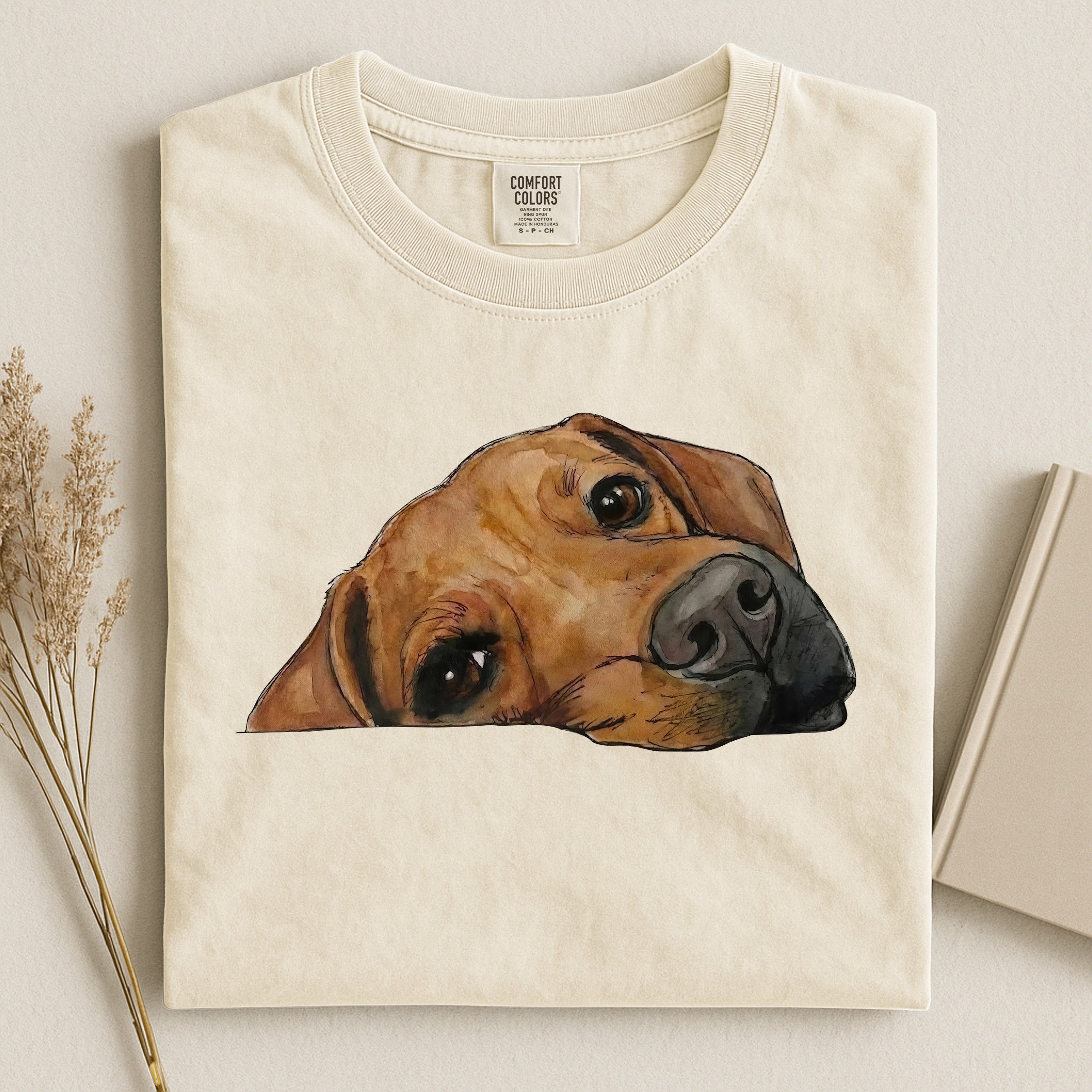 Dachshund Face Comfort T-shirt