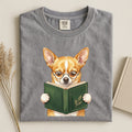Chihuahua Reading Comfort T-shirt