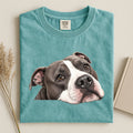 American Staffordshire Terrier Face Comfort Color T-shirt