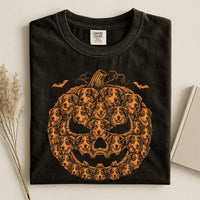 Australian Shepherd Pumpkin Comfort Color Unisex T-shirt