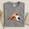Basenji Face Comfort Color T-shirt
