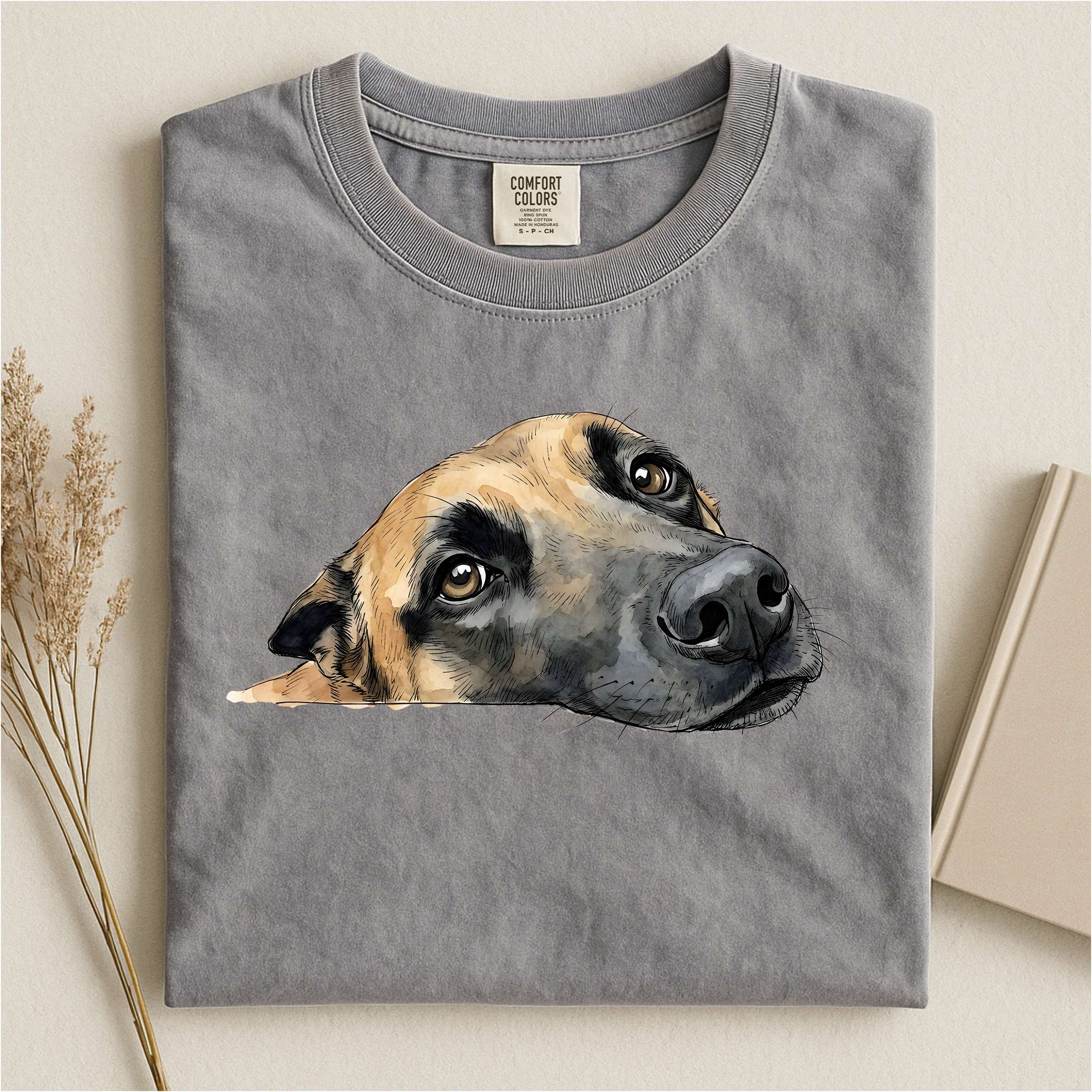 Belgian Malinois Face Comfort T-shirt