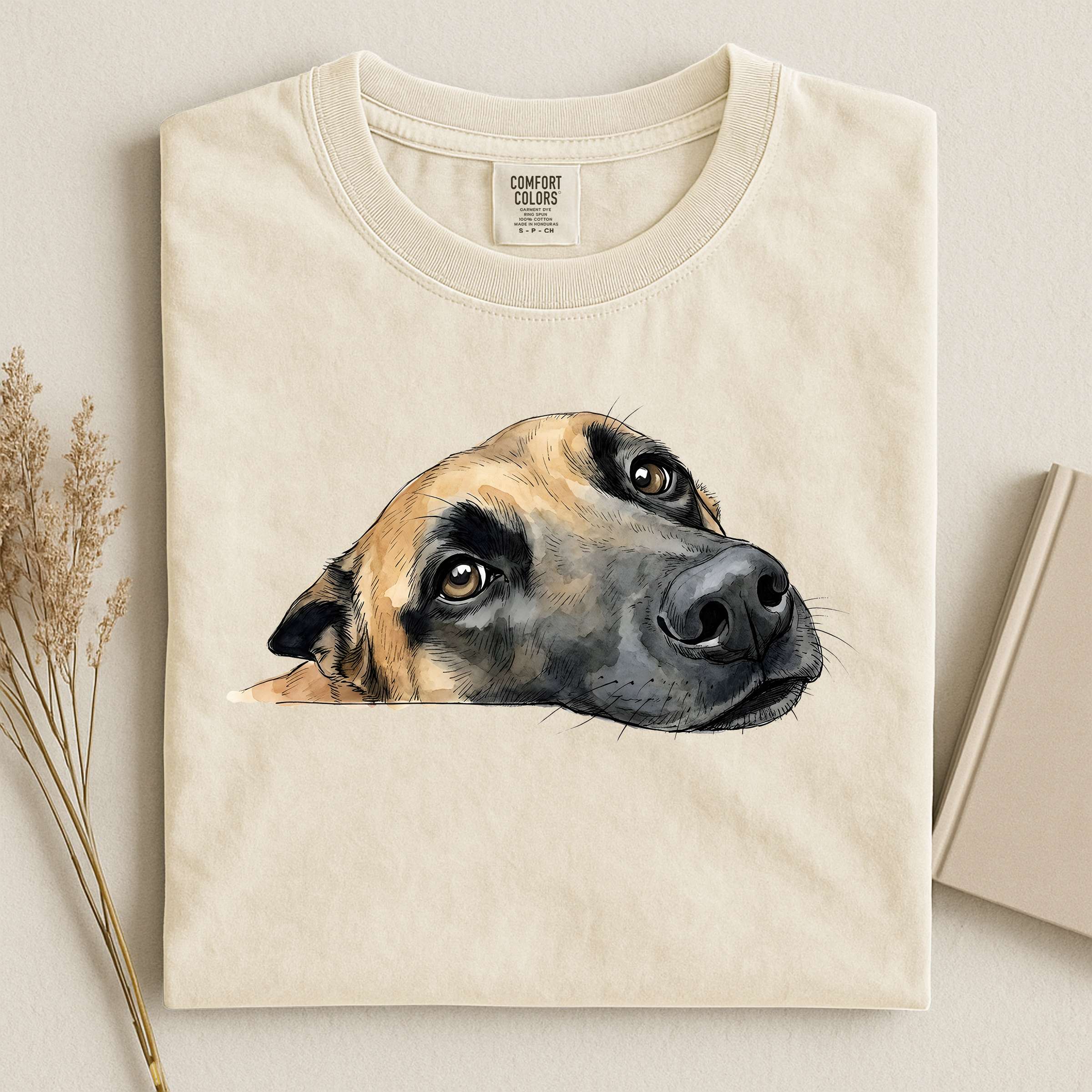 Belgian Malinois Face Comfort T-shirt
