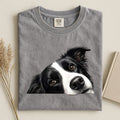 Border Collie Face Comfort Color T-shirt