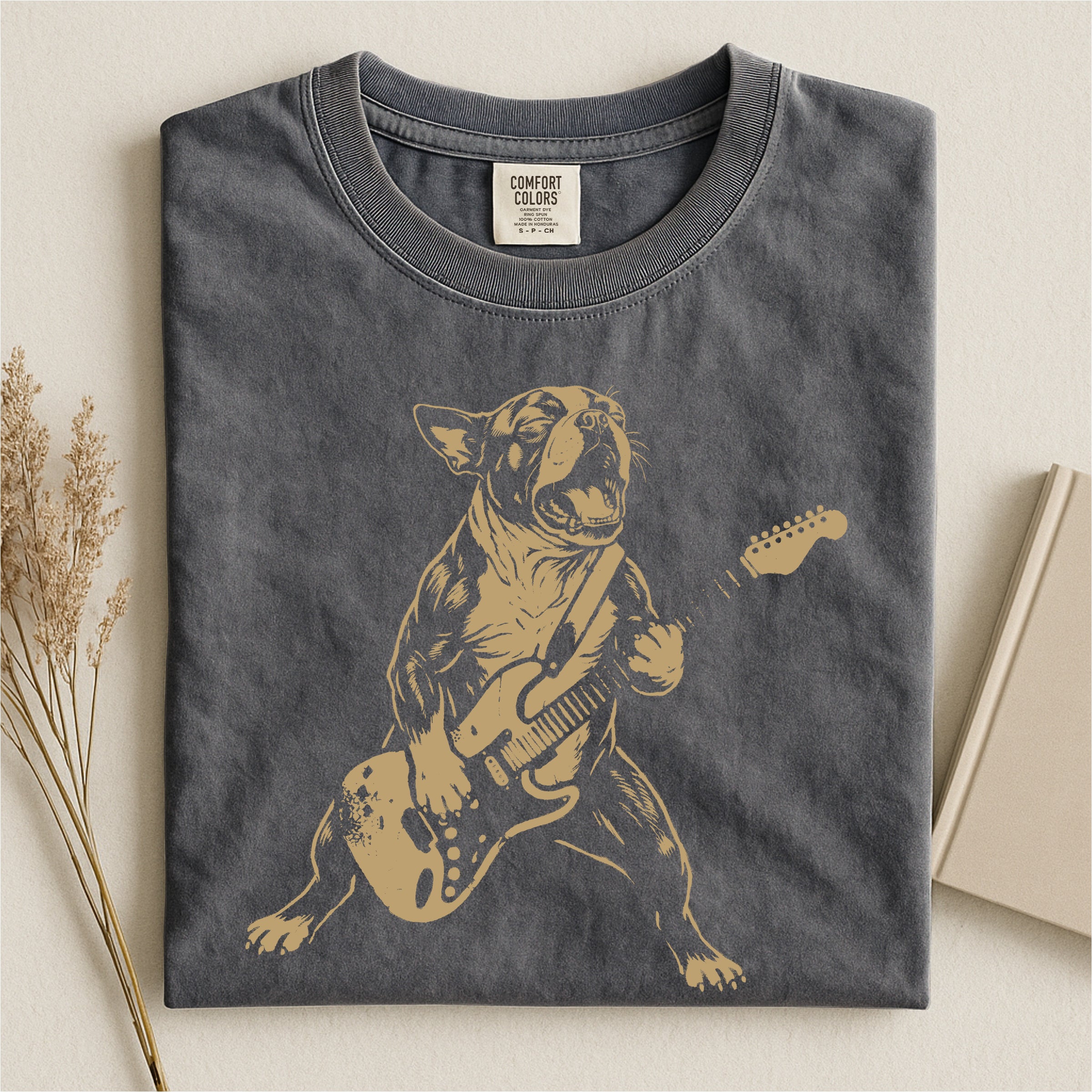 Boston Terrier Rock Comfort T-shirt