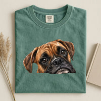 Boxer Face Comfort Color T-shirt 2