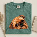 Brussels Griffon Face Comfort Color T-shirt 2