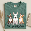 Bull Terrier - I've Got Friends in Low Places Comfort Color Unisex T-shirt