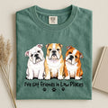 Bulldog - I've Got Friends in Low Places Comfort Color Unisex T-shirt