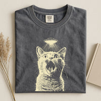Cat UFO Comfort T-shirt