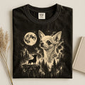 Chihuahua Howling To The Moon Comfort Color T-shirt